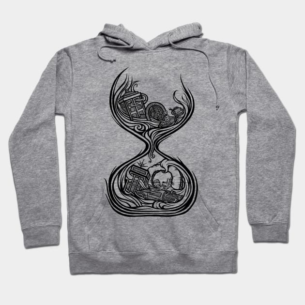 A Loop in Time Hoodie by kg07_shirts